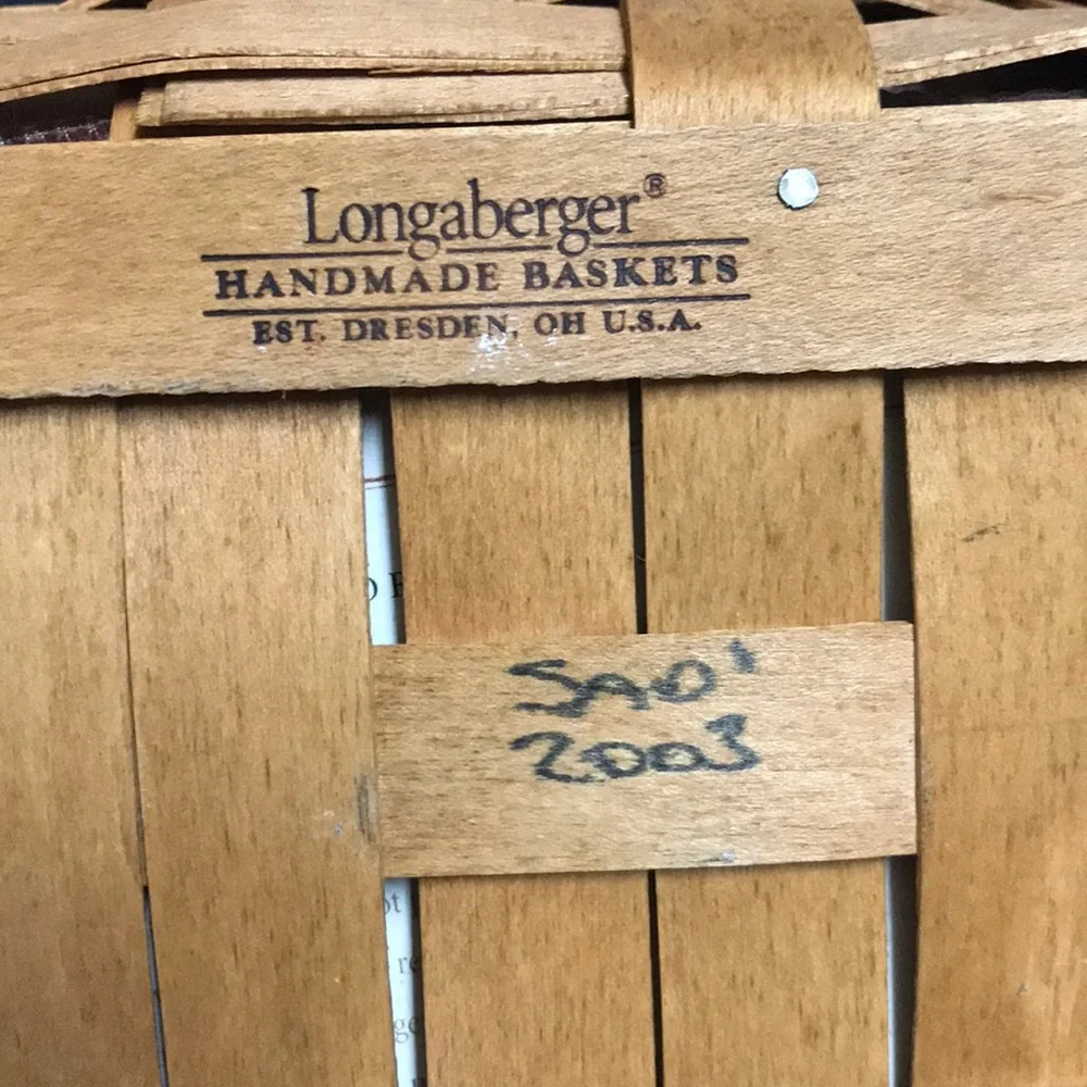 Longaberger Small Round Basket